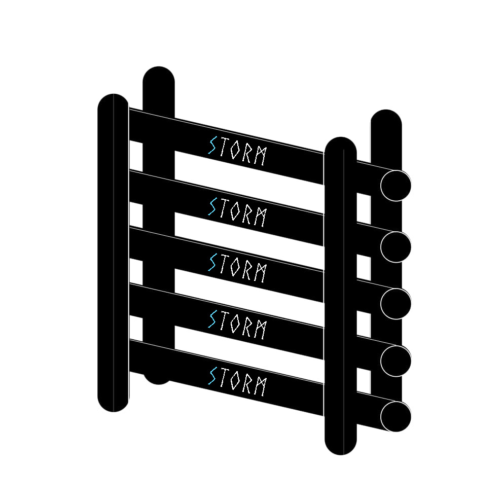 11 Ladder Wall-Storm